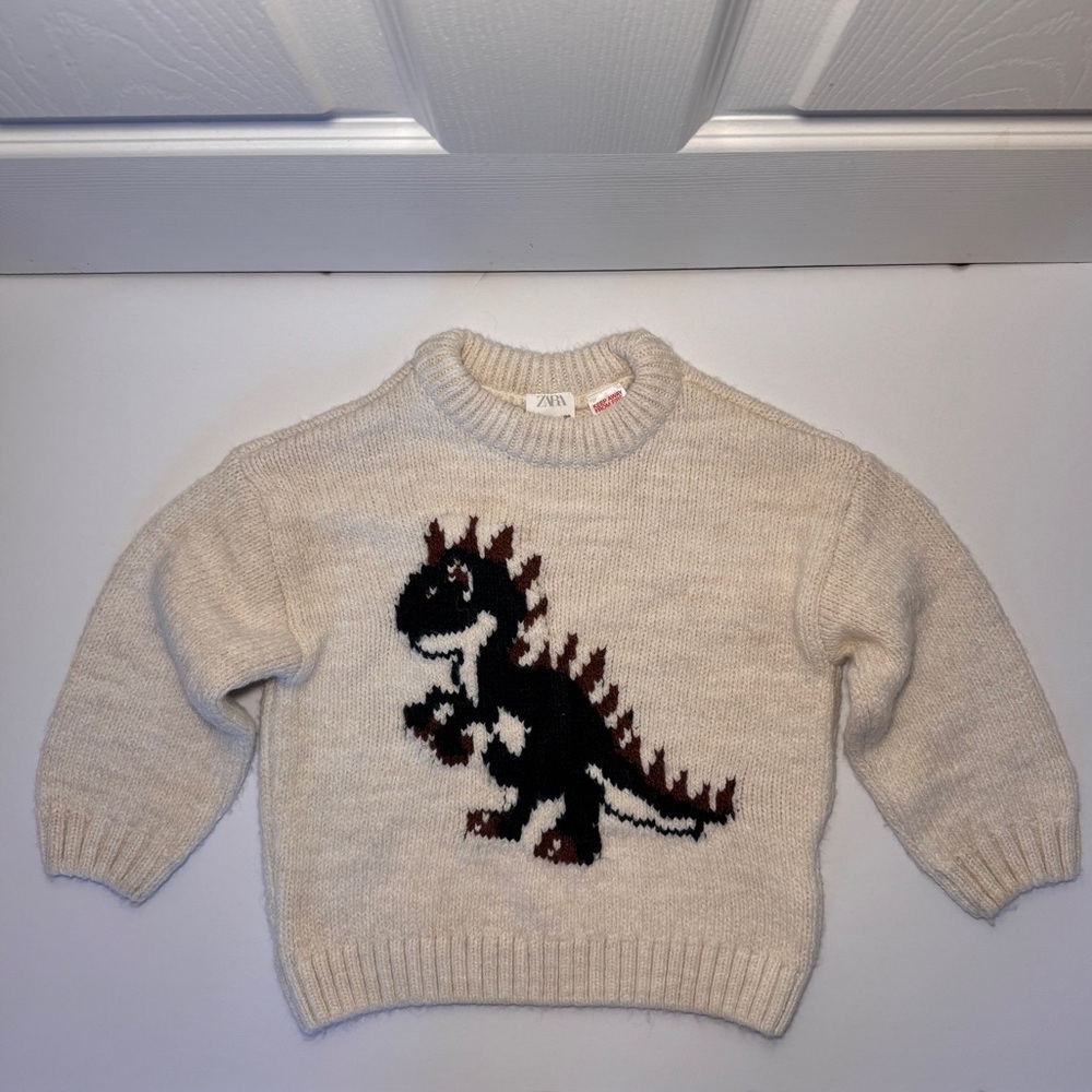 ZARA Dinosaur Sweater